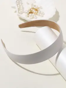 Solid Color Wide Headband, Face Wash Hair Hoop, Casual Versatile Hair Accessories for Women & Girls, Minimalist Headwear Suitable for Thick Hair