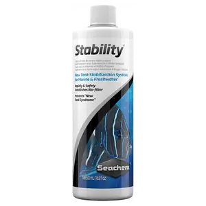Stability Fish Tank Stabilizer - For Freshwater and Marine Aquariums, 16.9 Fl Oz (Pack of 1), Clear