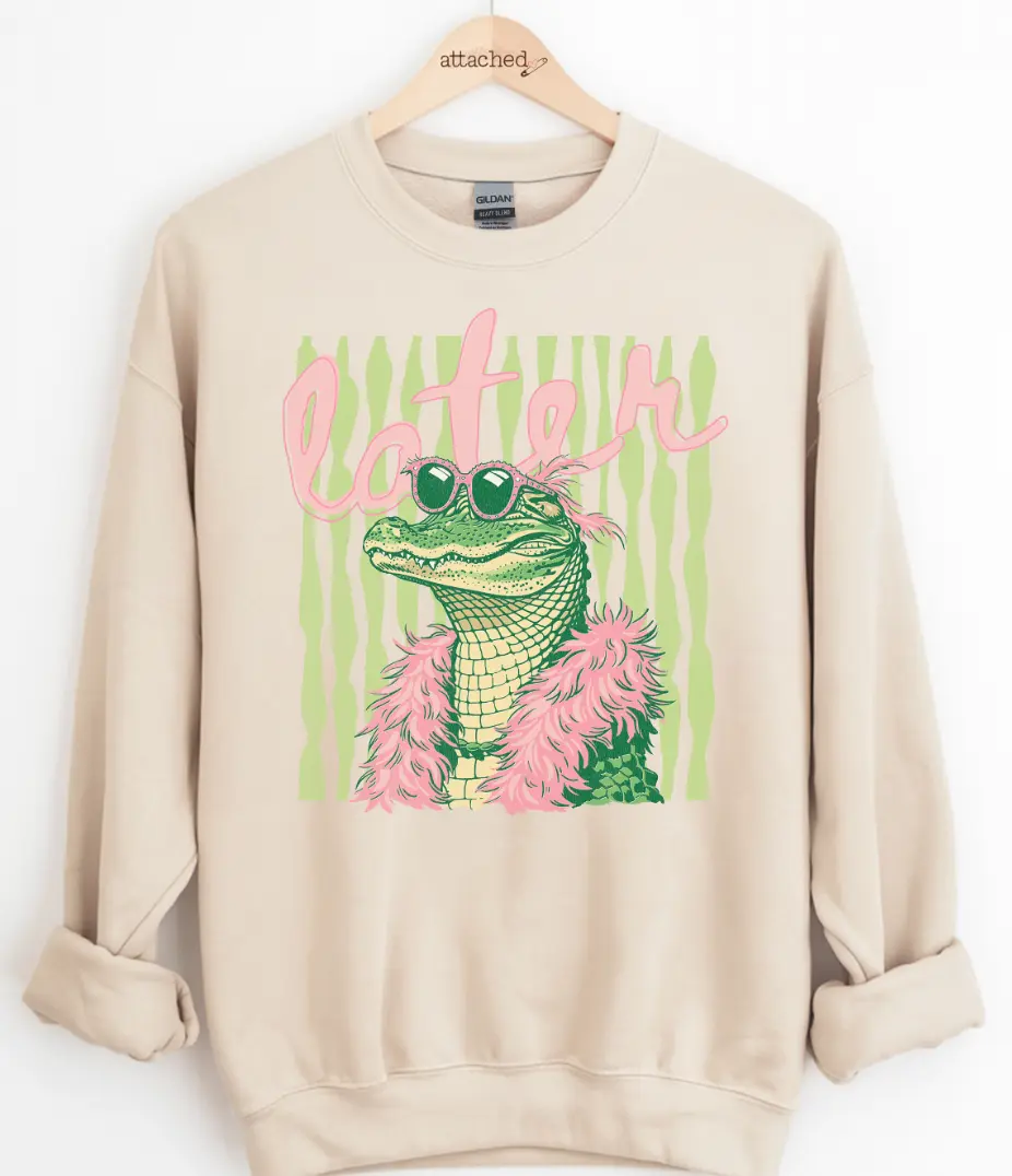 Later Gator Graphic Top Later Gator Graphic Top