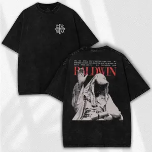 valentine shirts Men's tee Baldwin IV The Leper King Washed Tee – Cross Faithcore Vintage Oversized Shirt