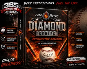 Pick Your Trios -Diamond Series Fire Factory Autographed Baseball