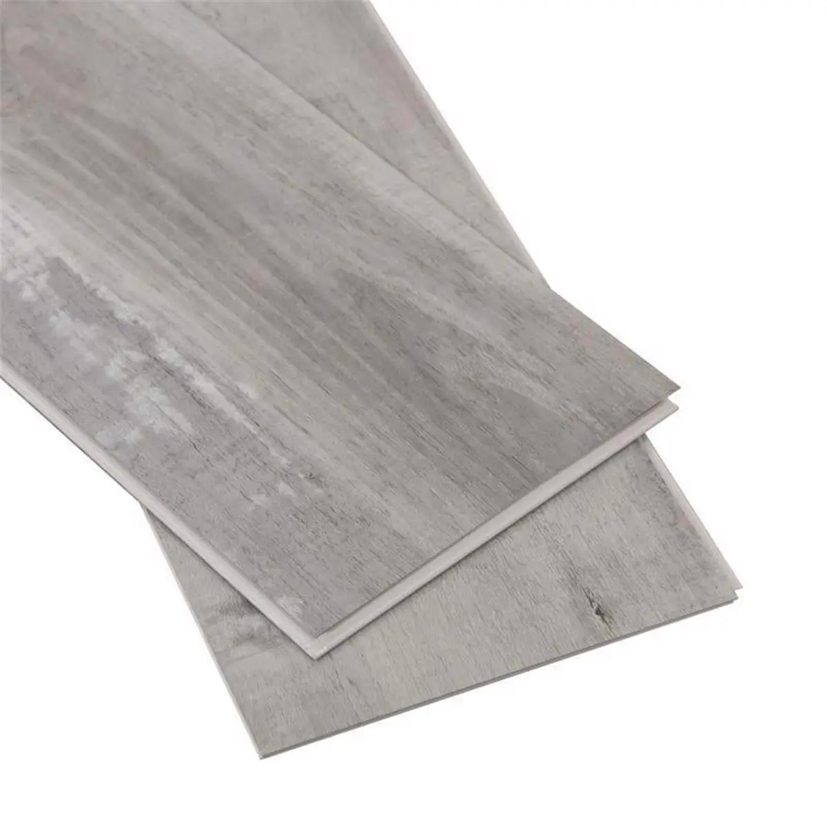 212 MAIN Cali Series Gray Ash Limestone Vinyl Floor Tiles (5045513) - 7.12x48 in, 23.77 sqft, Vinyl Flooring for Basements & Kids' Rooms, Commercial-Grade Durability, Extra Scratch-Resistant Layer, Waterproof