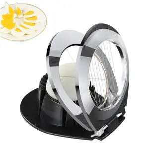 1pc, 2 in 1, egg slicer, egg slicer for hard boiled eggs, egg chopper, manual and practical 2-in-1 egg cutting tool, made of high-quality materials and easy to clean.
