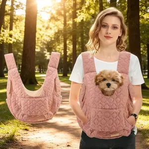 Pet backpack for cats and dogs: soft and breathable