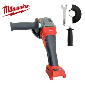 Milwaukee M18 125mm Brushless Cordless Grinder, Professional Power Tool for Weld Cleaning