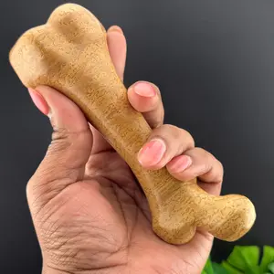 Brown Granite Bone Carving