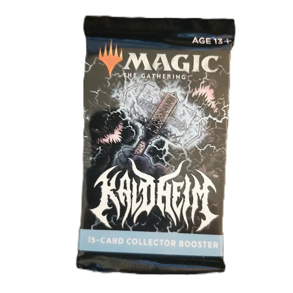 Magic The Gathering Kaldheim Collector booster pack Magic The Gathering Kaldheim Collector booster pack