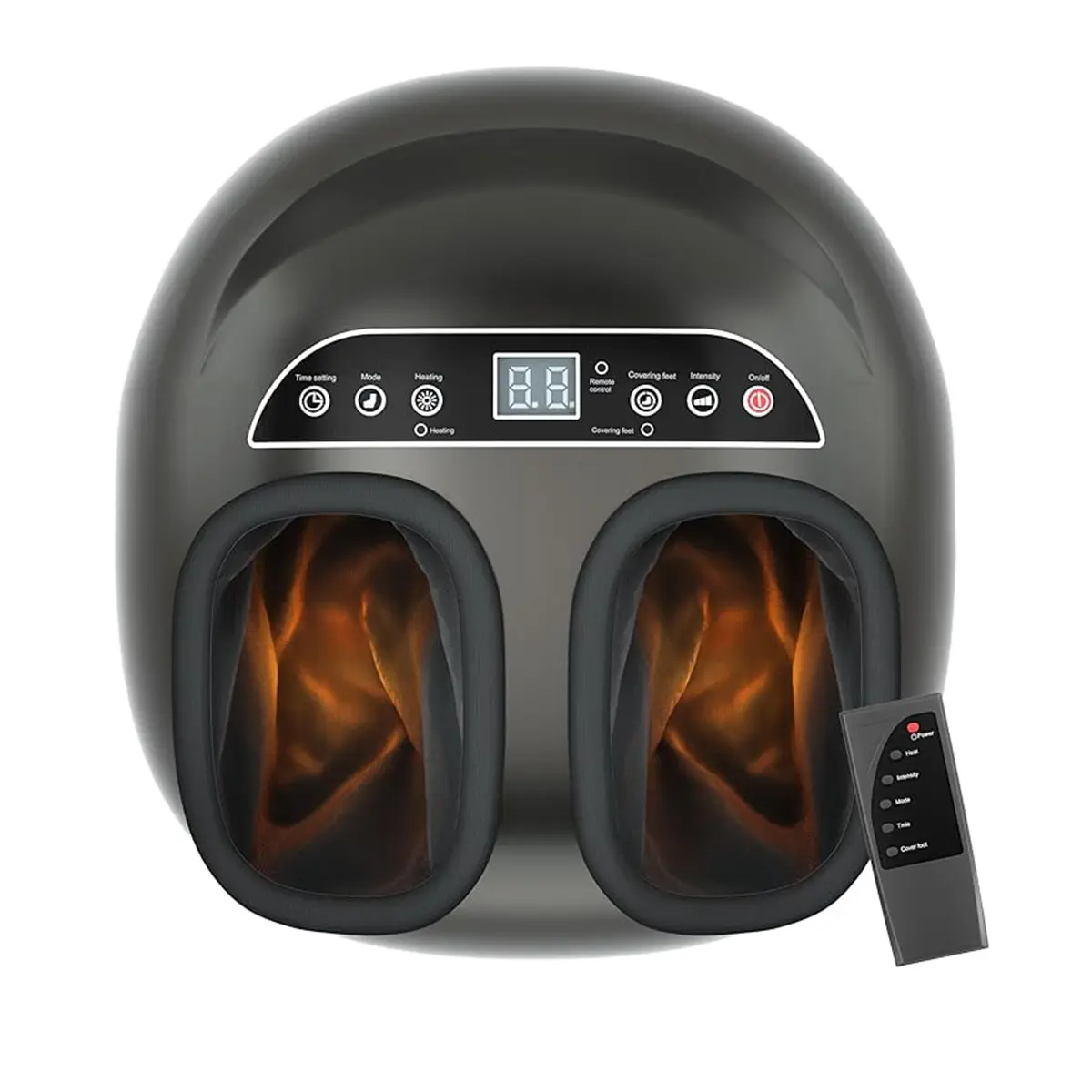 Foot Massager with Heat, Remote Control, Heated Foot Massager Machine with Deep Kneading, Rolling, Compression, Vibration - TikTok Shop Foot Massager with Heat, Remote Control, Heated Foot Massager Machine with Deep Kneading, Rolling, Compression, Vibration - TikTok Shop
