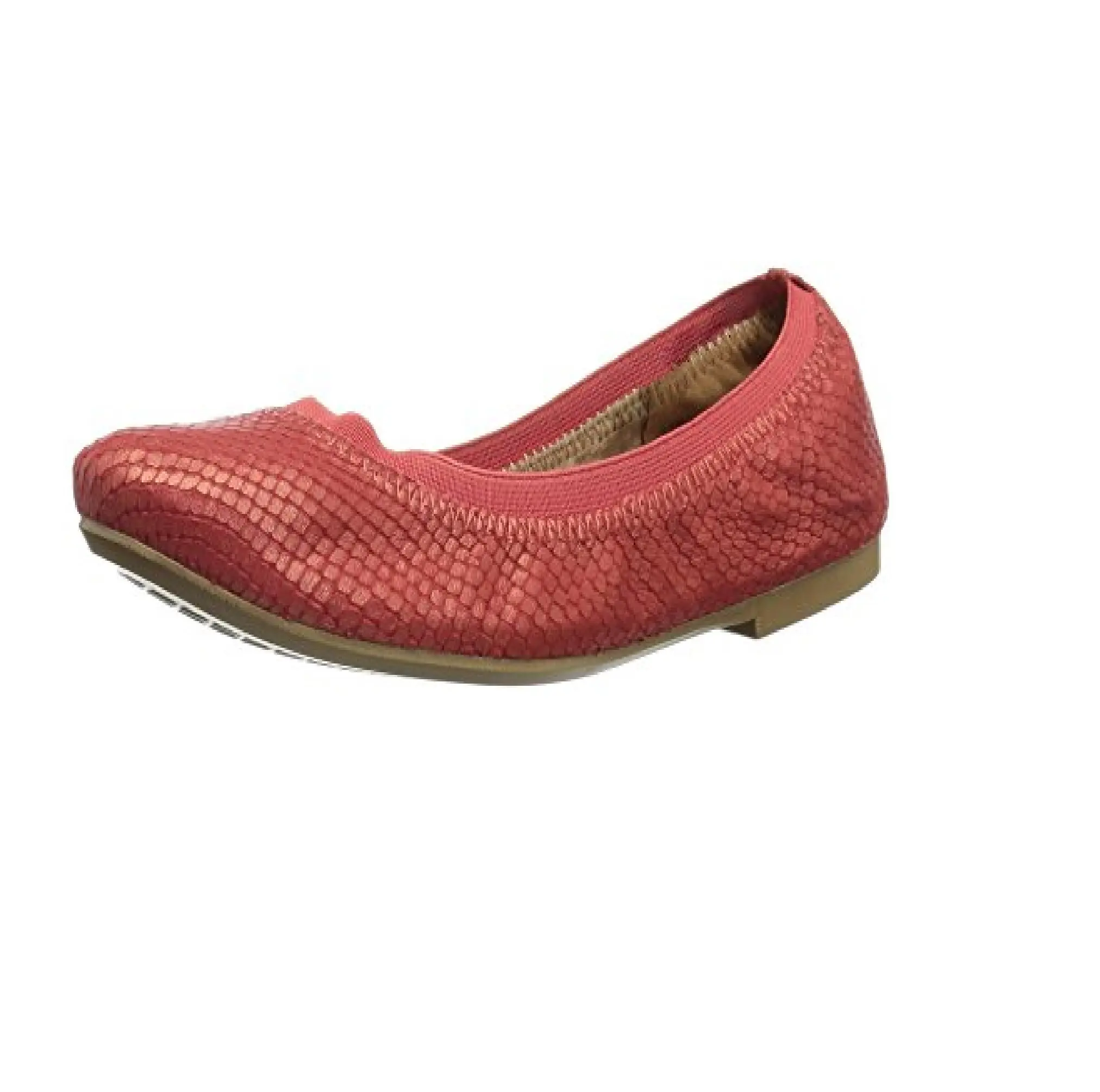 Aerosoles Fable Ballet Flat Women's Red Snake Size 6.5M
