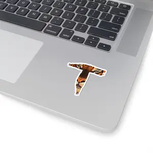 LBMA Tiger Cut Sticker - Unique Kiss-Cut Stickers, Laptop Decal, Water Bottle Label