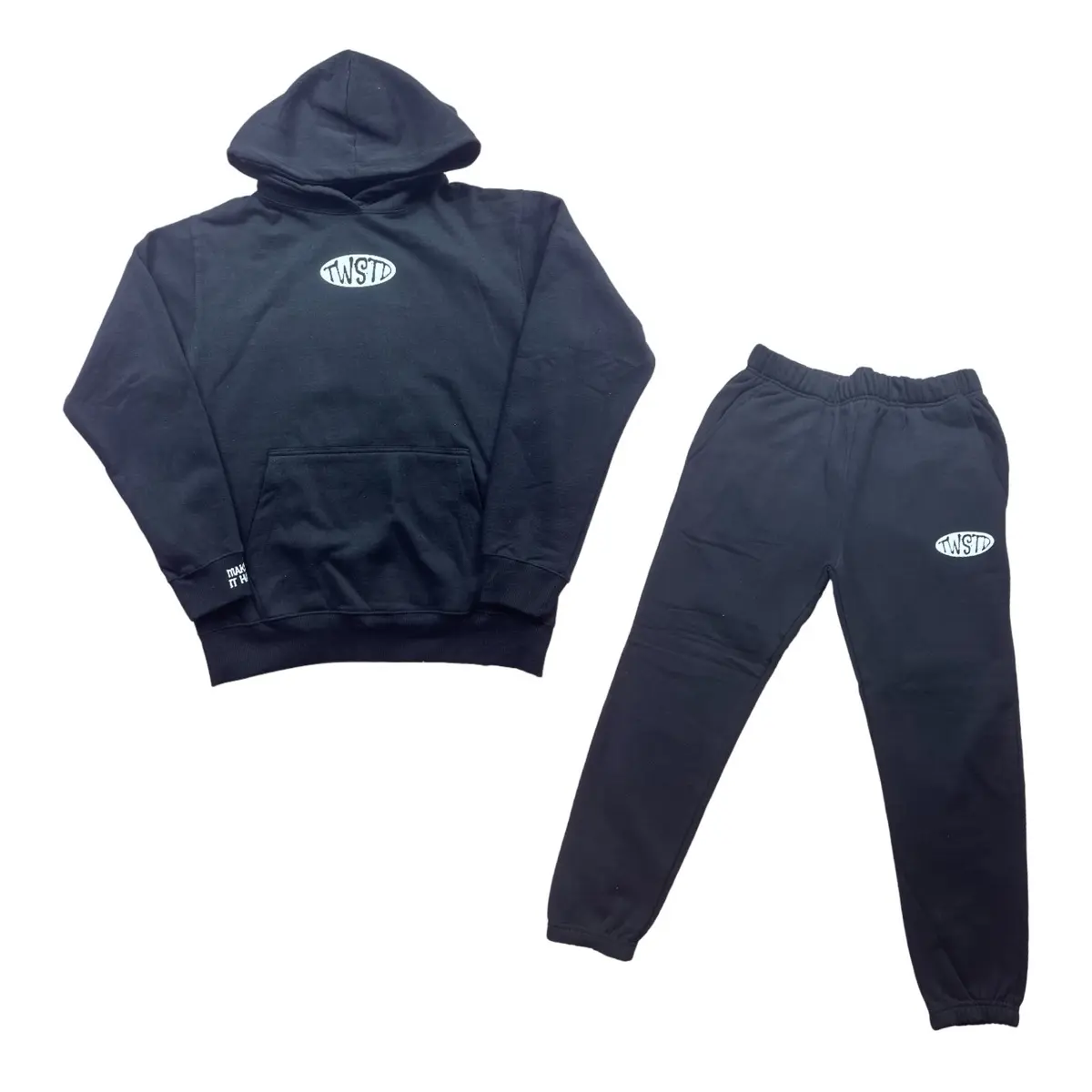 “Twisted Intentions” Make It Happen Sweatsuit Print Menswear Man