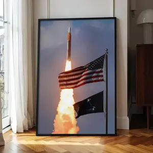 [Sale off up to 50%] [Free ship] [No Frame] Poster No Frame - Artemis II NASA Poster, First Crewed Lunar Flyby Print, Moon Mission Space Wall Art