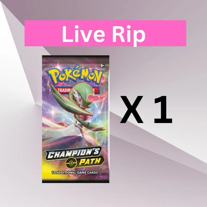 Champions Path Pokemon TCG x 1 - English Booster Packs NEW Factory Sealed TCG Cards - TikTok Shop Champions Path Pokemon TCG x 1 - English Booster Packs NEW Factory Sealed TCG Cards - TikTok Shop