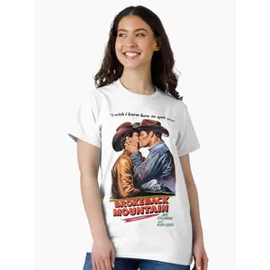 Brokeback Mountain Vintage Movie Poster T-Shirt - Classic Film Fan Apparel