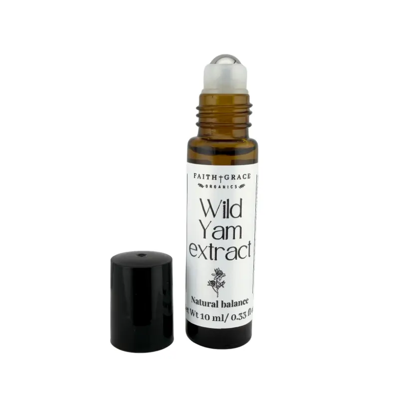 Faith and Grace Organics- Wild Yam Extract, Organic ingredients, made in USA
