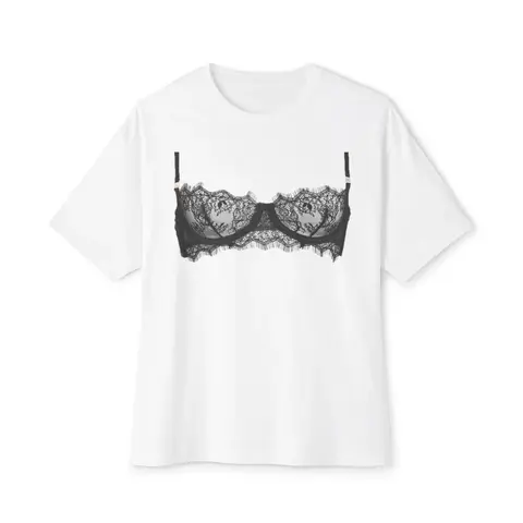 Women's Casual Crew Neck Short-Sleeve Lace Accent Graphic Cotton Slim-Fit Tshirt - Breathable Boho Chic Tops, Streetwear Clothing, Everyday Clothes for Women