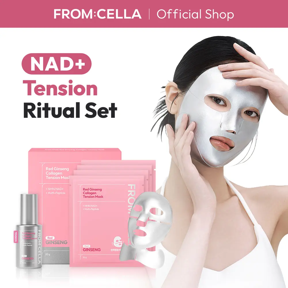 [From:Cella Official] Tension Ritual Set (Serum 30ml + Mask 4ea)