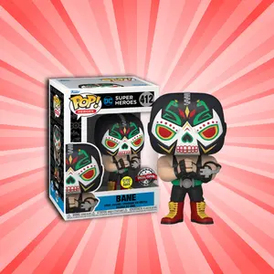 Funko Pop! DC Super Heroes Dia De Los Bane GITD Special Edition #412