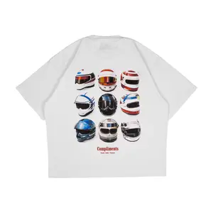 Compliments Tested Under Pressure White Vintage Shirt
