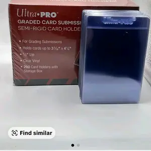 Ultra Pro Graded Card Submission Semi-Rigid Card Holders Lot of 50 Holders  from Box (1/4 of box) For Card Grading - TikTok Shop