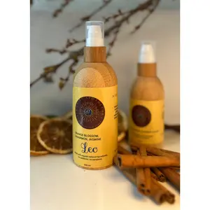 LEO Zodiac Perfumed Body Oil - Orange Blossom Cinnamon & Jasmine | Organic Handcrafted Long Lasting Fragrance for All Skin Types