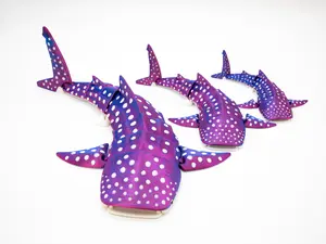Whale Shark Cute Articulated Fidget - Articulated, Flexible, Fun - Perfect Gift for Shark, Whale, and Ocean Lovers