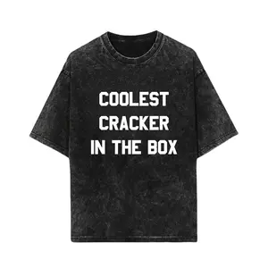 coolest cracker in the box t shirt mens black graphic tshirt