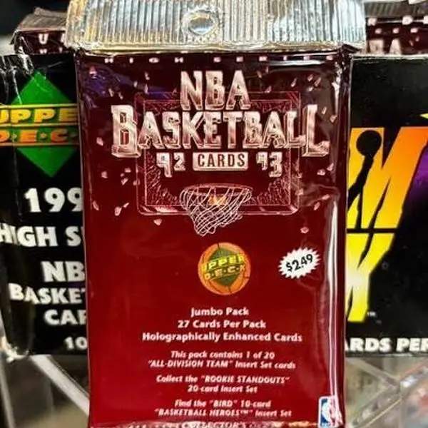1992-93 Upper Deck High Series Basketball Jumbo Packs