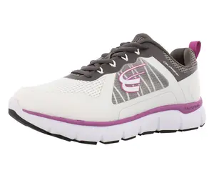 Spira Cloudwalker Womens Shoes Size 7.5, Color: White/Grey/Pink