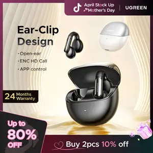 UGREEN S5 Open-Ear Headphone, Support Call Noise Reduction, 24 Hours Battery Life, IPX 5 Waterproof Design- tiktokshopstockup,mothersdaygift