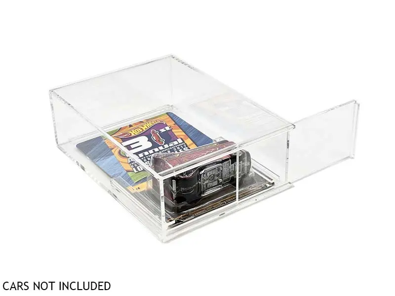 Basic Redline Collector Single Display Case (5.25″x2.5″x7.5″) Fits Diecast 1:64 Scale Models - MJ13018