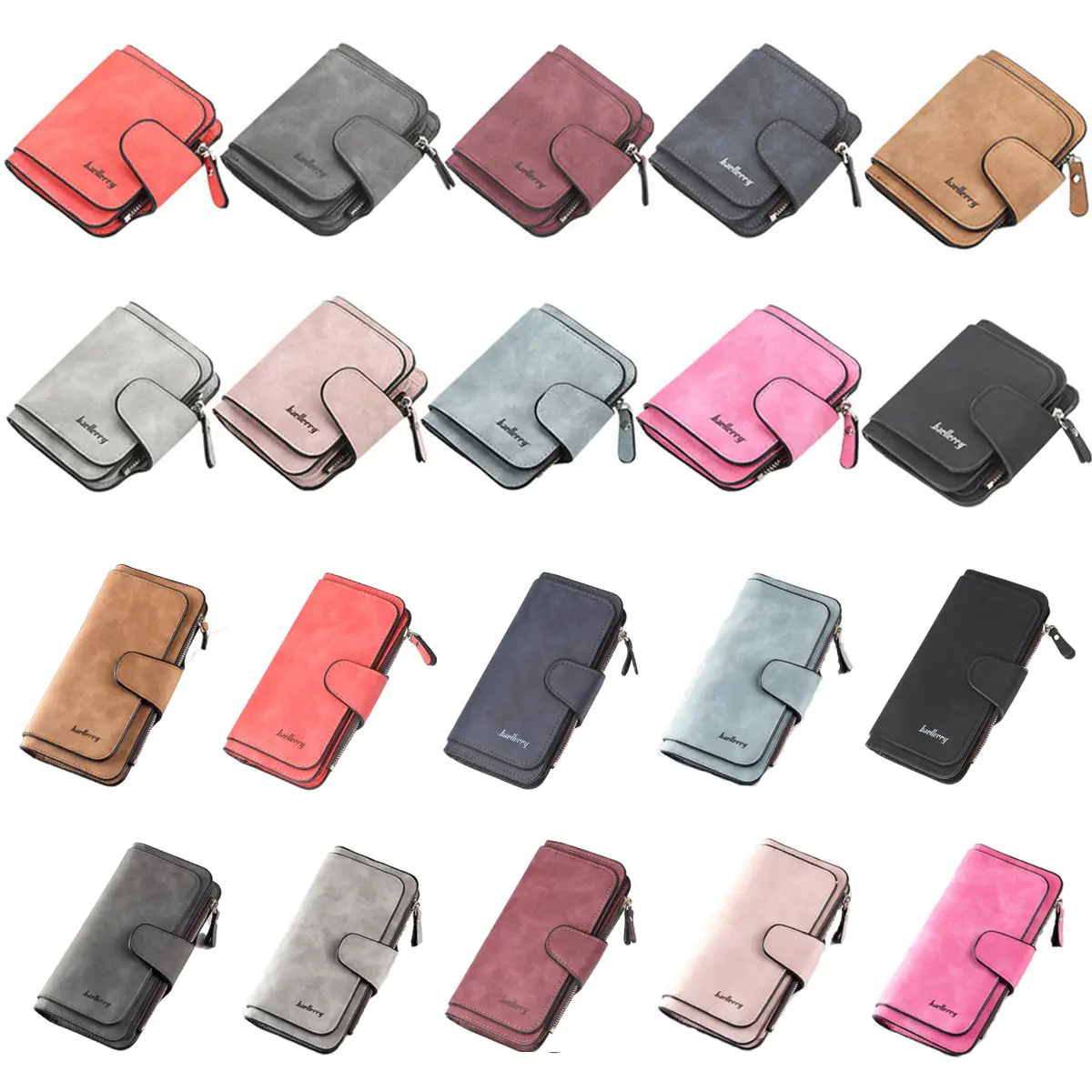 Wallet Clutch with Credit Card Holder and Zipper Coin Pocket Purse for Women - Multi-Function, Casual Design, Ideal for Daily Use and Travel