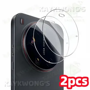 KAYKWONG'S 2pcs High Clarity Camera Screen Protection Film For Xiaomi 17 Ultra Lens Protector, 9h Hardness Tempered Glass, Anti-Scratch Anti-Bubble