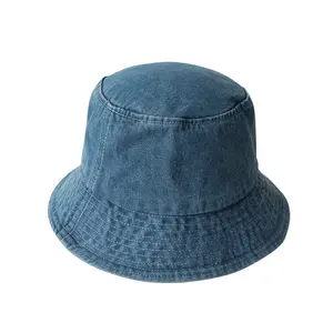 2026 Japanese-Style Denim Bucket Hat — Wide-Brimmed Design (Face-Slimming Effect) | Ideal for Women (Covers Face/Bare-Face Look) | Korean-Style Versatile Couple's Hat