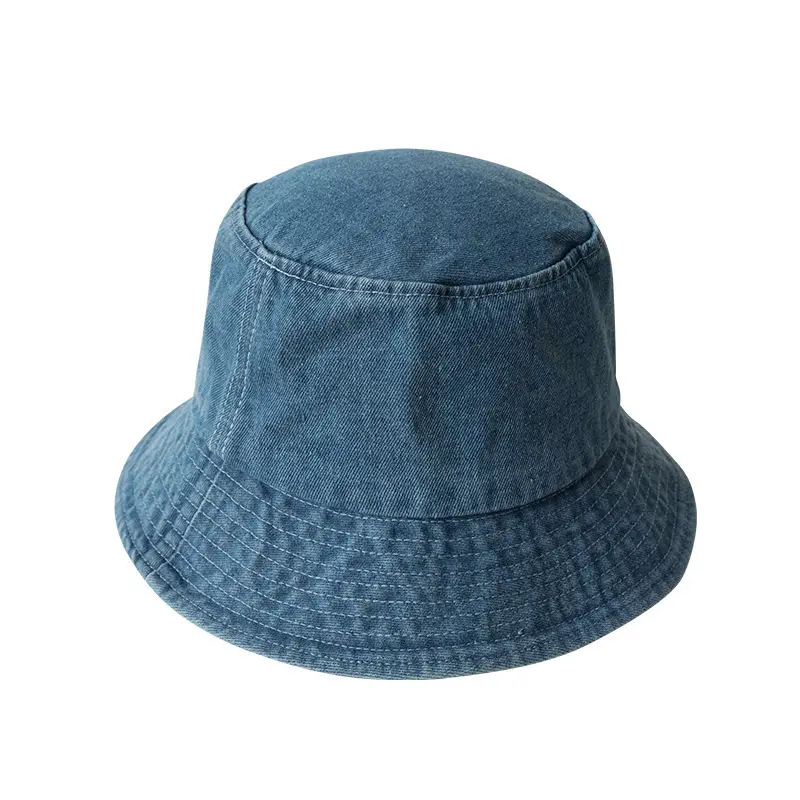 2026 Japanese-Style Denim Bucket Hat — Wide-Brimmed Design (Face-Slimming Effect) | Ideal for Women (Covers Face/Bare-Face Look) | Korean-Style Versatile Couple's Hat