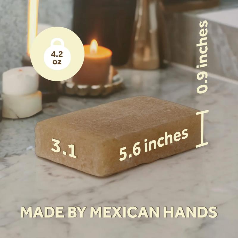 T.Taio Esponjabon Oatmeal Soap Sponge – 2-in-1 Exfoliating Scrubber & Hydrating Soap for Sensitive Skin – Soothing & Deep Cleansing Bath Essential – Pack of 6 Personal Cleaning