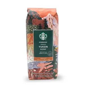 Starbucks Organic Yukon Blend Whole Bean Coffee – 1lb