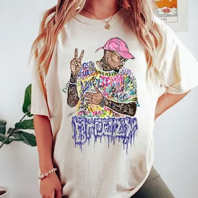 Plus Size Graphic T Shirts Chris Brown TikTok Shop