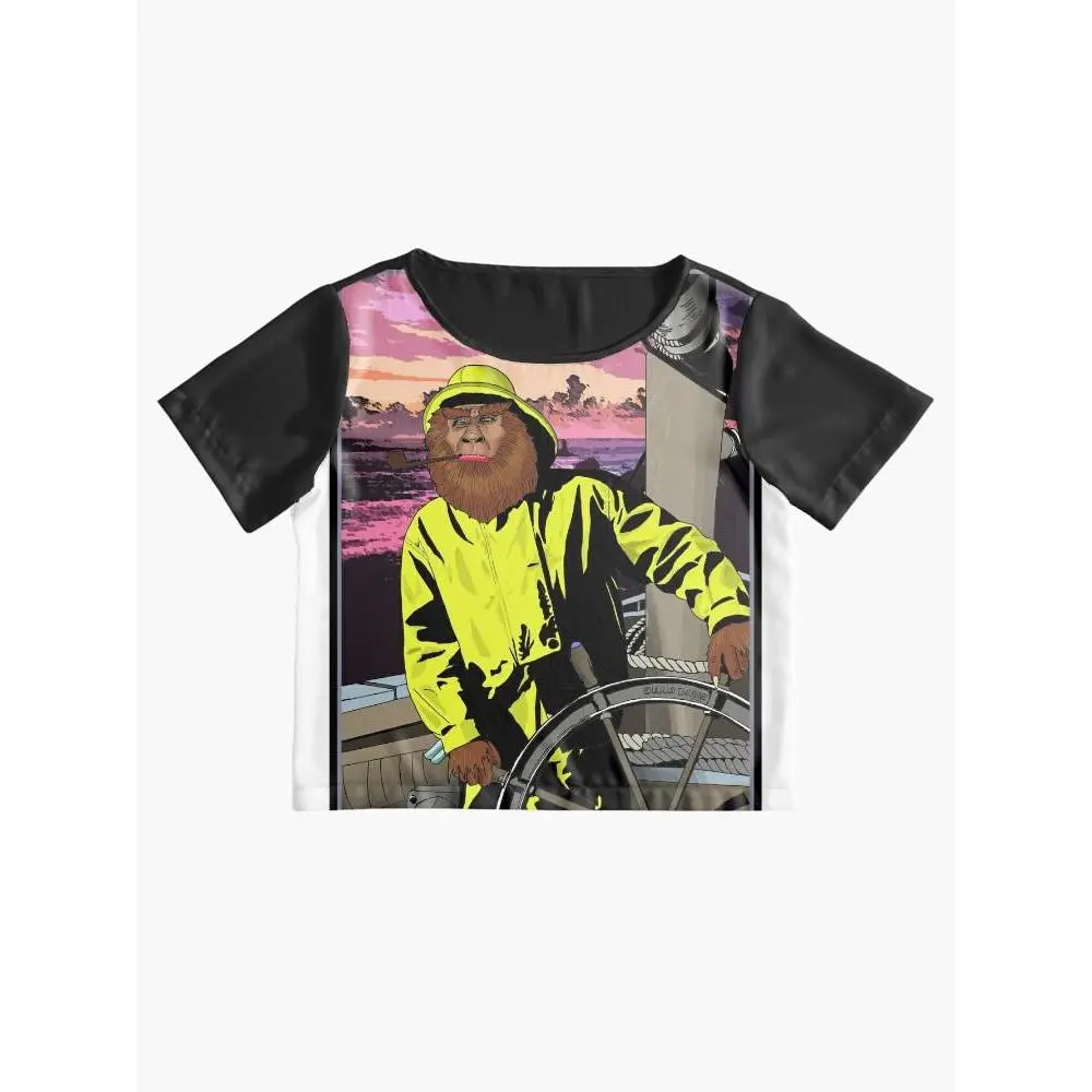 Captain Bigfoot Chiffon Top