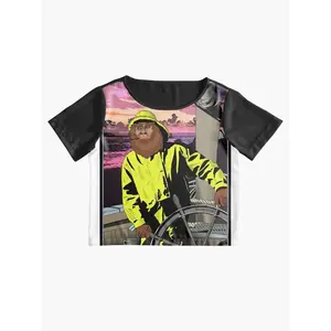 Captain Bigfoot Chiffon Top