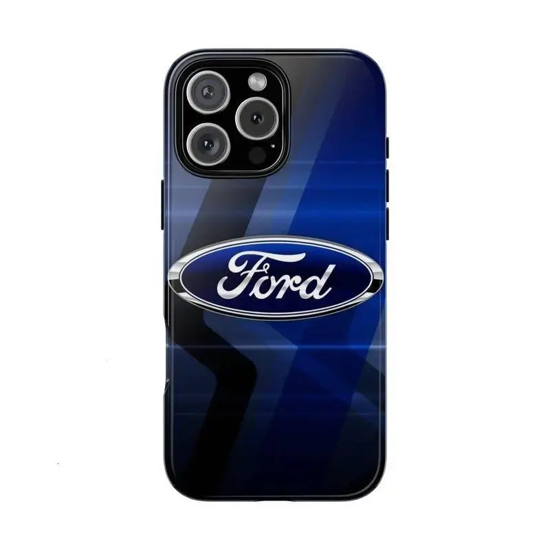 Ford Racing Logo Waterproof Phone Case