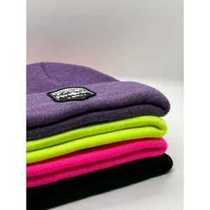 Après Peaks Beanies - Colorful Neon Beanies in Purple, Green, Pink & Black