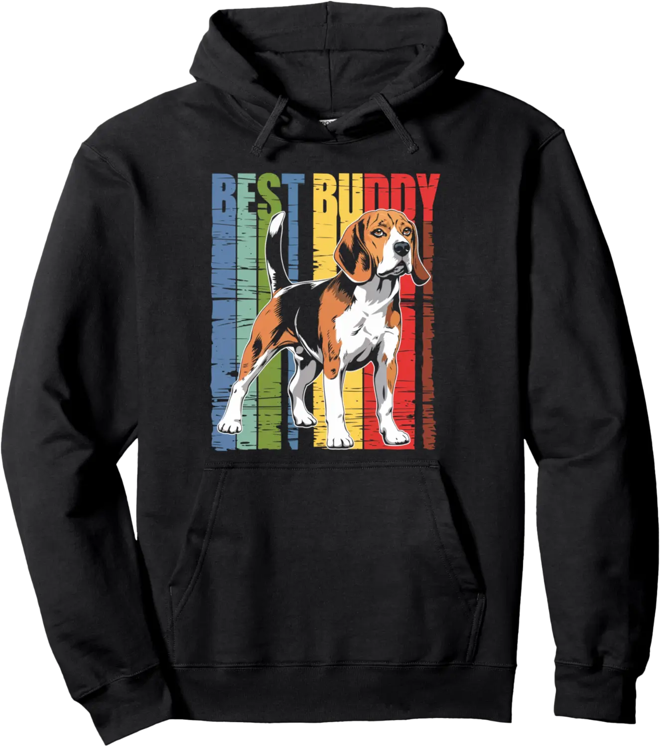 Best Buddy Beagle Dog Canine Pet Animal Friendship Pullover Hoodie - Terrancecar Shop 79B0DGGN7YFS