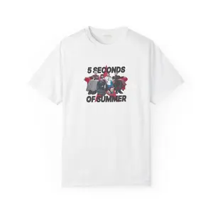 5 Seconds Of Summer Band Shirt 5SOS Graphic Tee Music Fan Gift Unisex T-Shirt