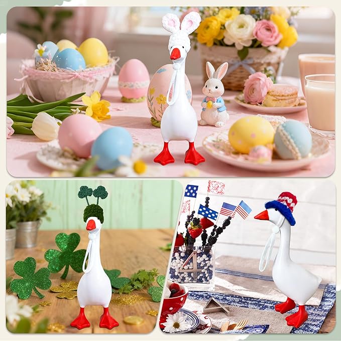 6 Pcs Holiday Desk Goose Outfits 7 Inch Goose Outfits All Seasons Hand Crocheted Mini Goose Clothes for Magnetic Goose Key Holder Cute Desktop Goose Home Decor Perfect Housewarming Gift 6 Pcs Holiday Desk Goose Outfits 7 Inch Goose Outfits All Seasons Hand Crocheted Mini Goose Clothes for Magnetic Goose Key Holder Cute Desktop Goose Home Decor Perfect Housewarming Gift