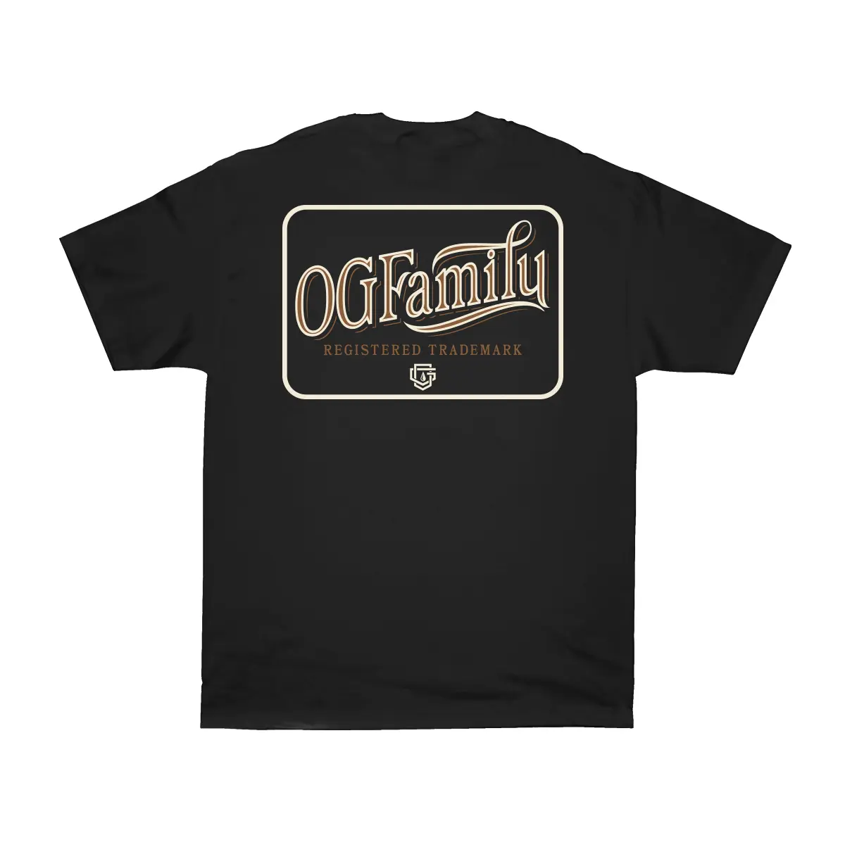 TRADEMARK OGFAMILY - Bold Graphic Design for Casual Wear & Versatile Pairing with Jeans - Perfect for Everyday Outings Menswear Top Streetwear