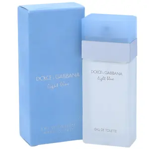 DOLCE & GABBANA Light Blue Eau de Toilette, Citrus, Jasmine & Rose Scent for Women, Gift Idea, 0.84 oz, Soft Elegant Fragrance, Rose Fragrance