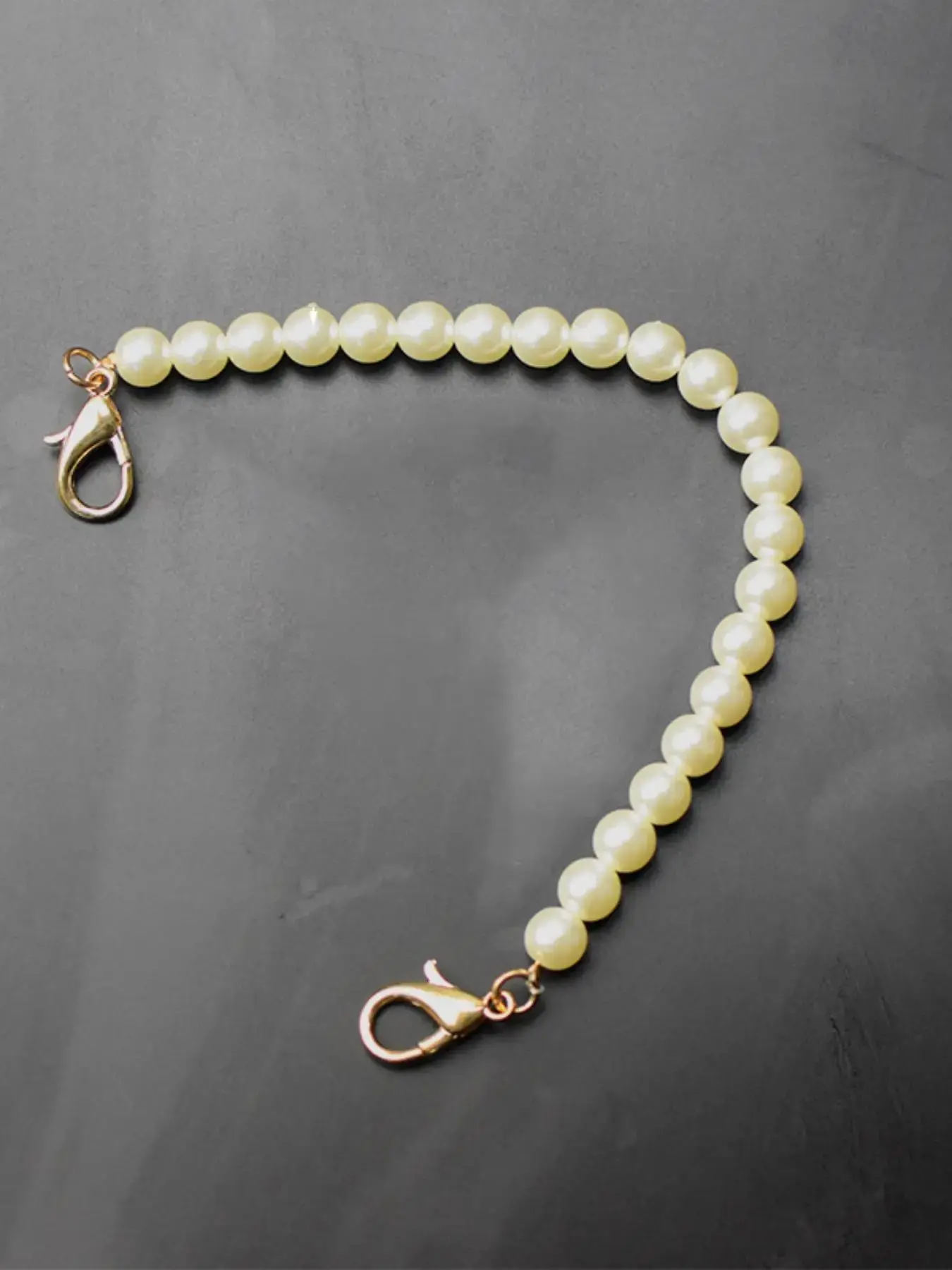 Faux Pearl Decorated Bag Strap, Plastic Beaded Bag Strap for Women & Girls, Casual Trendy Versatile High-quality Daily Bag Strap for Daily Use, Carry Strap, Purse Accessories, Handbag Accessory, Accessories For Bags