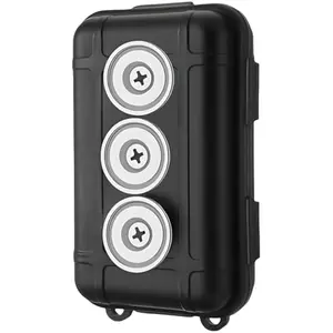 Magnetic Car Key Holder, Waterproof Hidden Key Box with Strong Magnets, Secure Spare Key Storage for Car, Outdoor Travel & Home Use