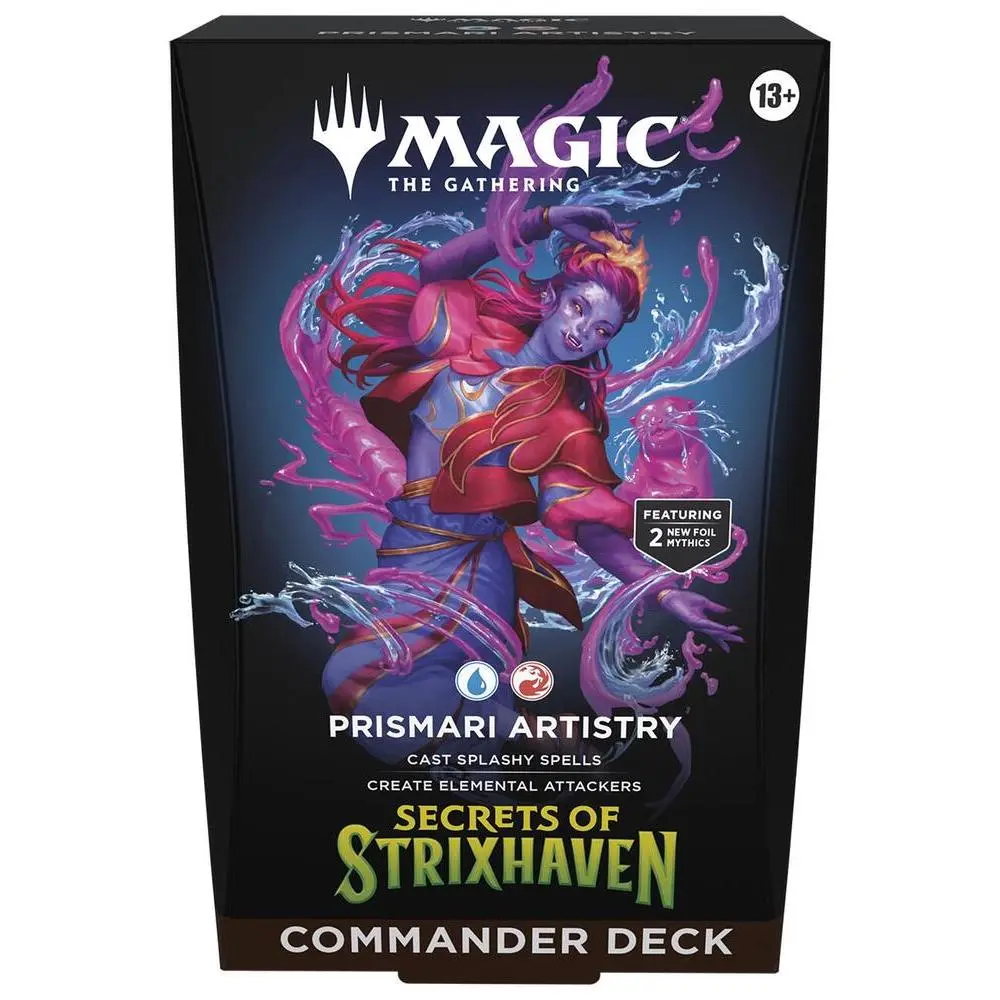 Magic: The Gathering - Secrets of Strixhaven Prismari Artistry Commander Deck